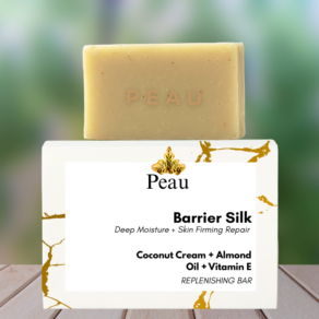 moisture repair soap Barrier Silk coconut cream bar